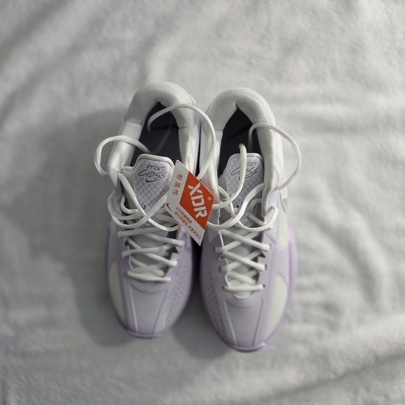 Nike Air Zoom GT Cut Cross Barely Grape - HF0218 100 - Basketball Shoes Size 8.5 - Picture 5 of 6